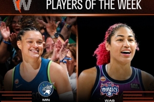 WNBA周最佳:山猫麦克布莱德场均24.3+1断 神秘人奥斯汀22.3+11.7