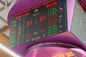 U18女篮热身赛内江站首日战报:国青女篮双杀蒙古女篮!