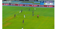 第16分钟,法比奥破门,国安客场1-0领先津门虎