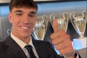 客战替补绝杀!埃斯皮:很快会在伯纳乌和大家见面 Hala Madrid