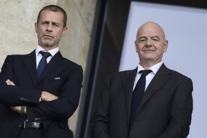 电讯报:欧足联拟取消抵制FIFA赛事,但会继续推动罢免因凡蒂诺