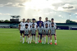 中国U20女足3-0美因茨U23女足,肖亚飞、余星悦、宋利娟进球