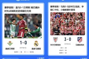 难兄难弟!马德里双雄本轮客场均遭赛季首败,巴萨明日出战