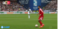 拜仁1-0!赛巴里左路爆破横扫传中,卡尔轻松包抄得手!