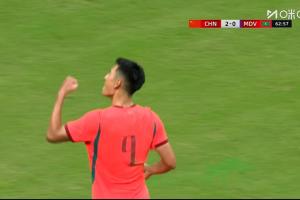 13分钟戴帽!王子铭再入一球,王庚睿首秀献助攻,国足3-0领先