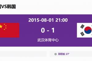 中国女足对韩国女足11年不败纪录终结!此前输给韩国还是2015年