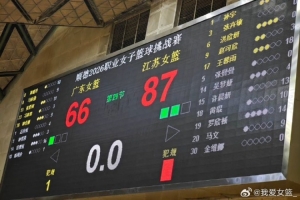 新生代对决!2026职业女子篮球挑战赛江苏女篮战胜广东女篮